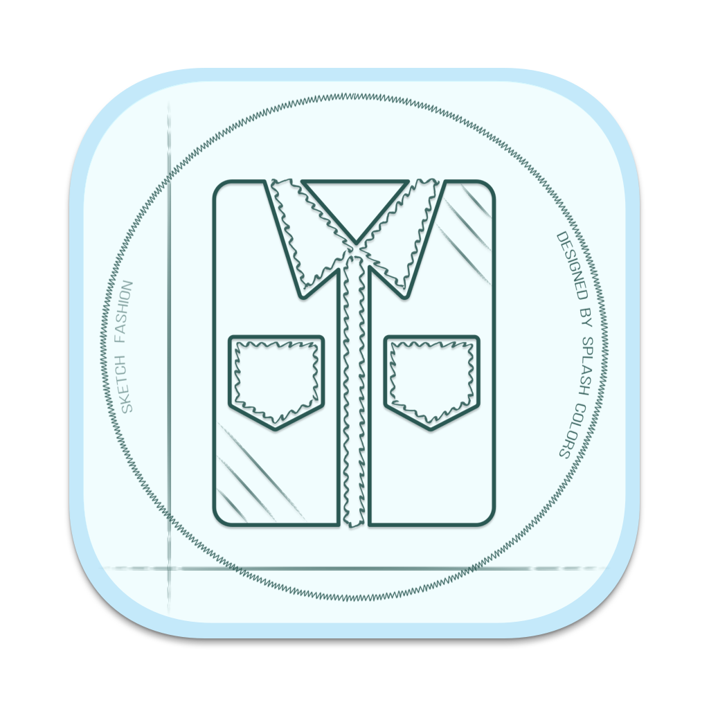 Sketch Fashion macOS app icon