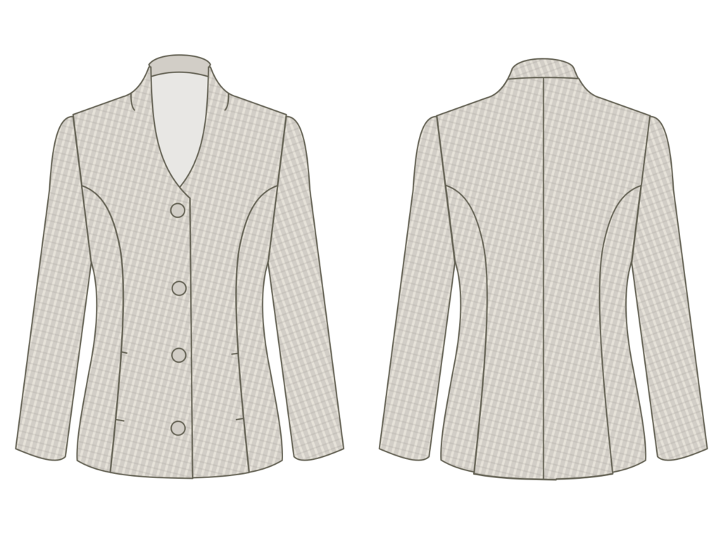 Male Jacket Sketch Design