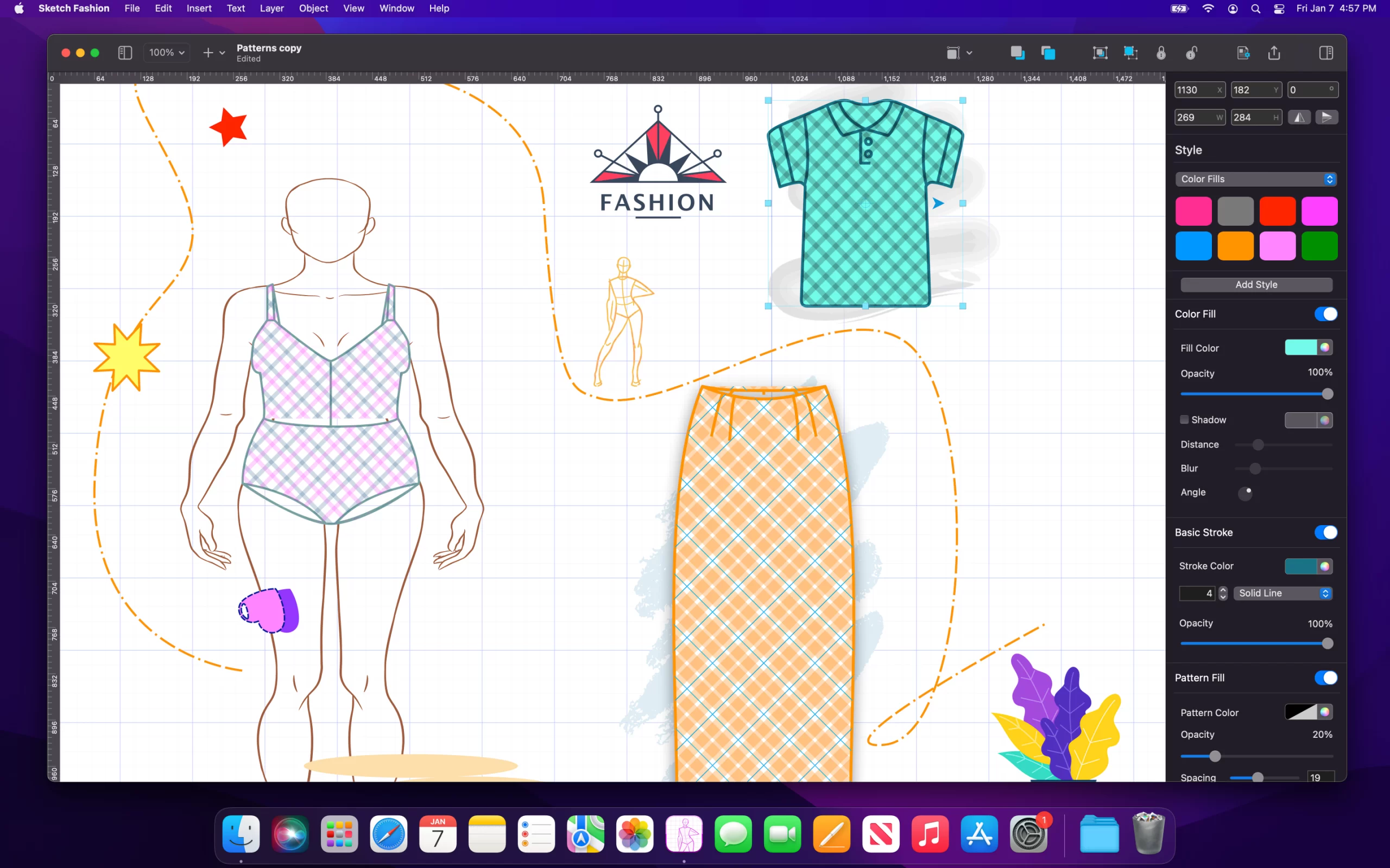 clothing sketch app
